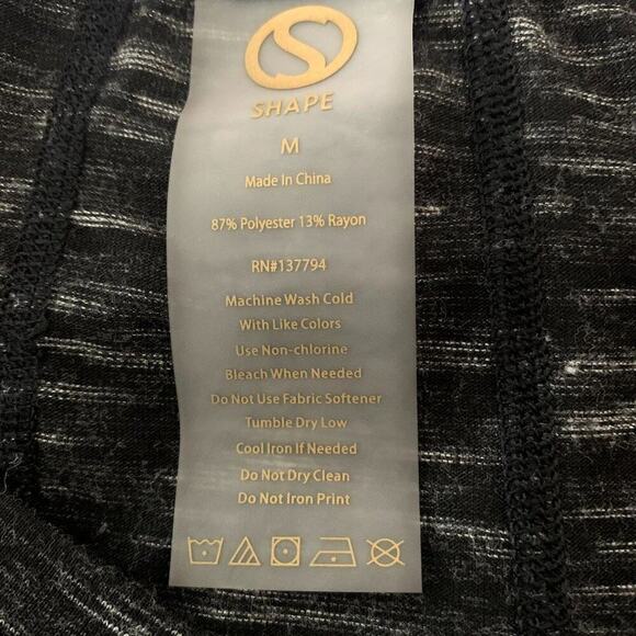 SHAPE Women's "I'm Sorry for What I said before I worked out" Sleeve Grey‎ Sz M - Picture 3 of 3